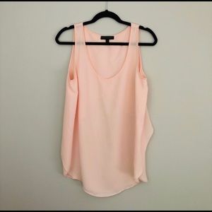 Banana Republic Pink Sleevless Tank Top